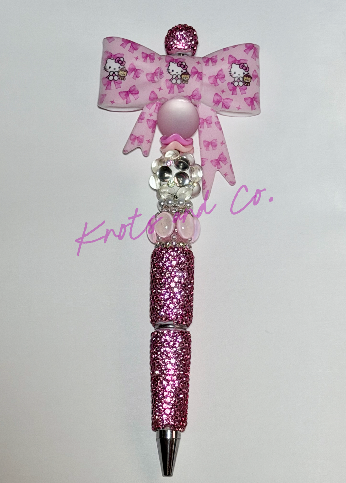 Pink Cat Bow